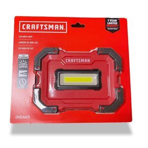 Craftsman LED Area Light - 500 Lumen - CMXLAAAF8 - 3 AA Batteries Included NEW